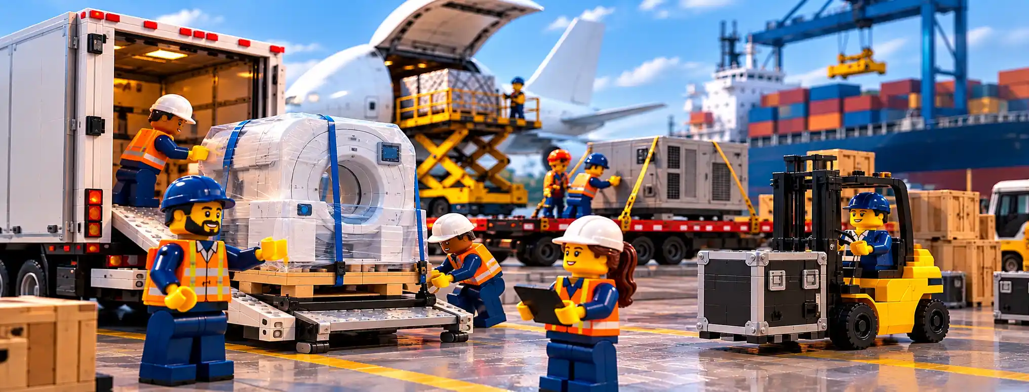 LEGO Airport Cargo Operations